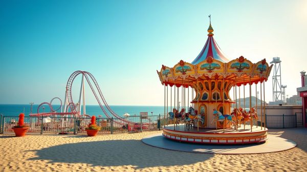 Argelès-sur-Mer : un parc d'attractions qui surprend à Luna Park