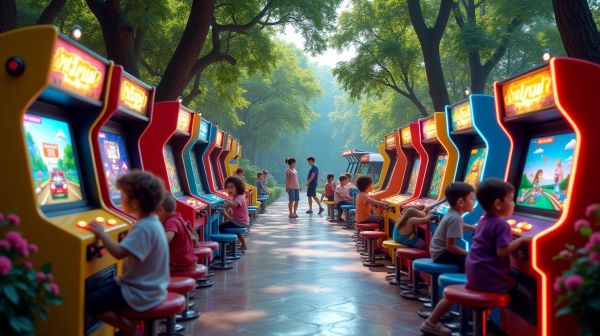 Pourquoi choisir des jeux d'arcade dans un parc de loisirs ?