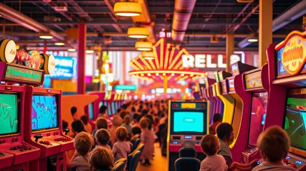 Top raisons d'opter pour des jeux d'arcade en parc d'attractions